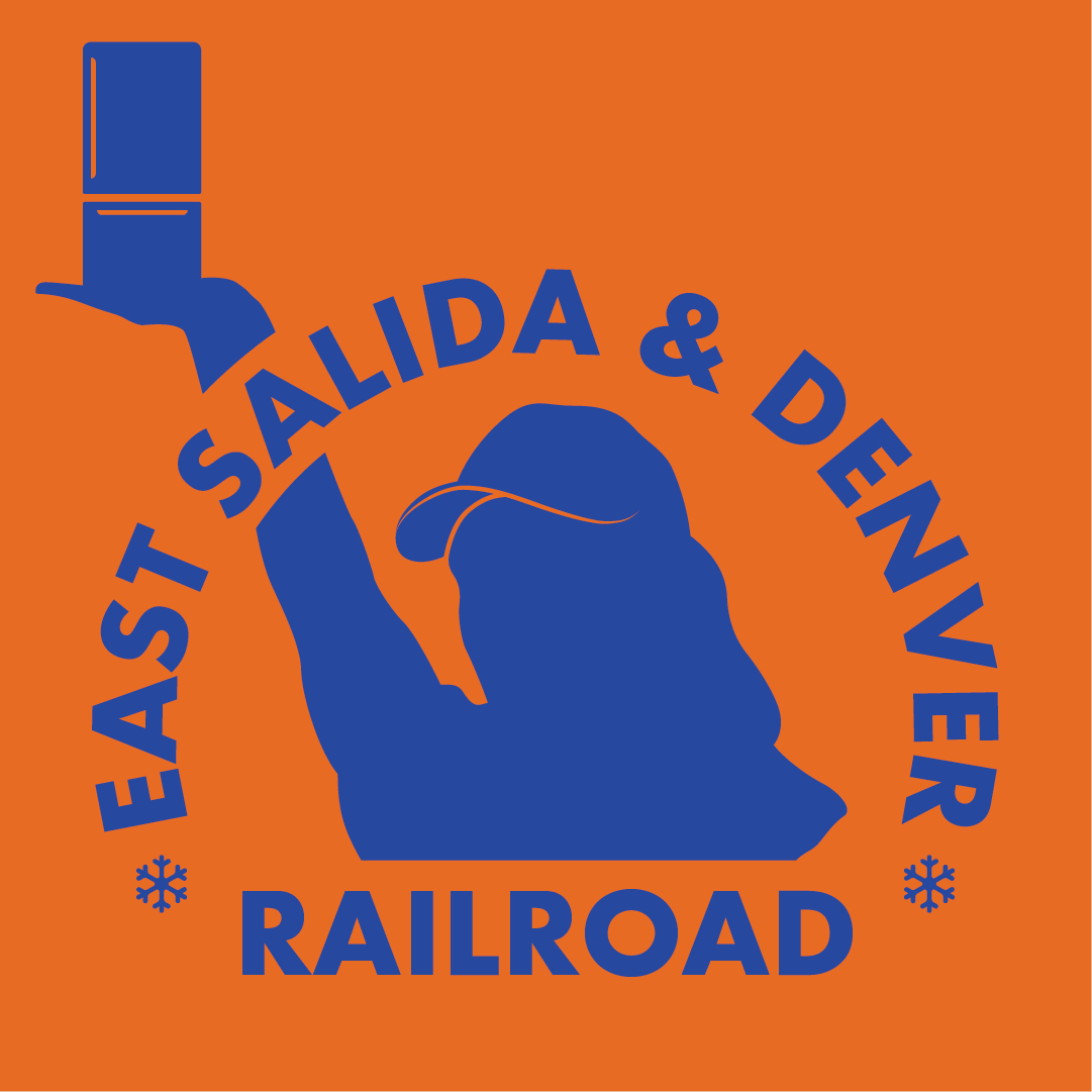 ES&D Jersey Refrigerated Service Sticker - Orange
