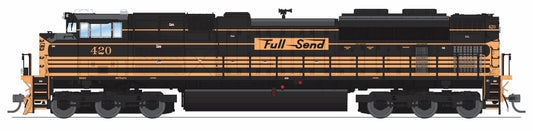 PRE-ORDER DEPOSIT- EMD SD70ACe, ES&D #420, "Full Send" 5-Stripe Scheme, Paragon4 Sound/DC/DCC, w/ Smoke, HO