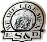 We Die Like Men Sticker