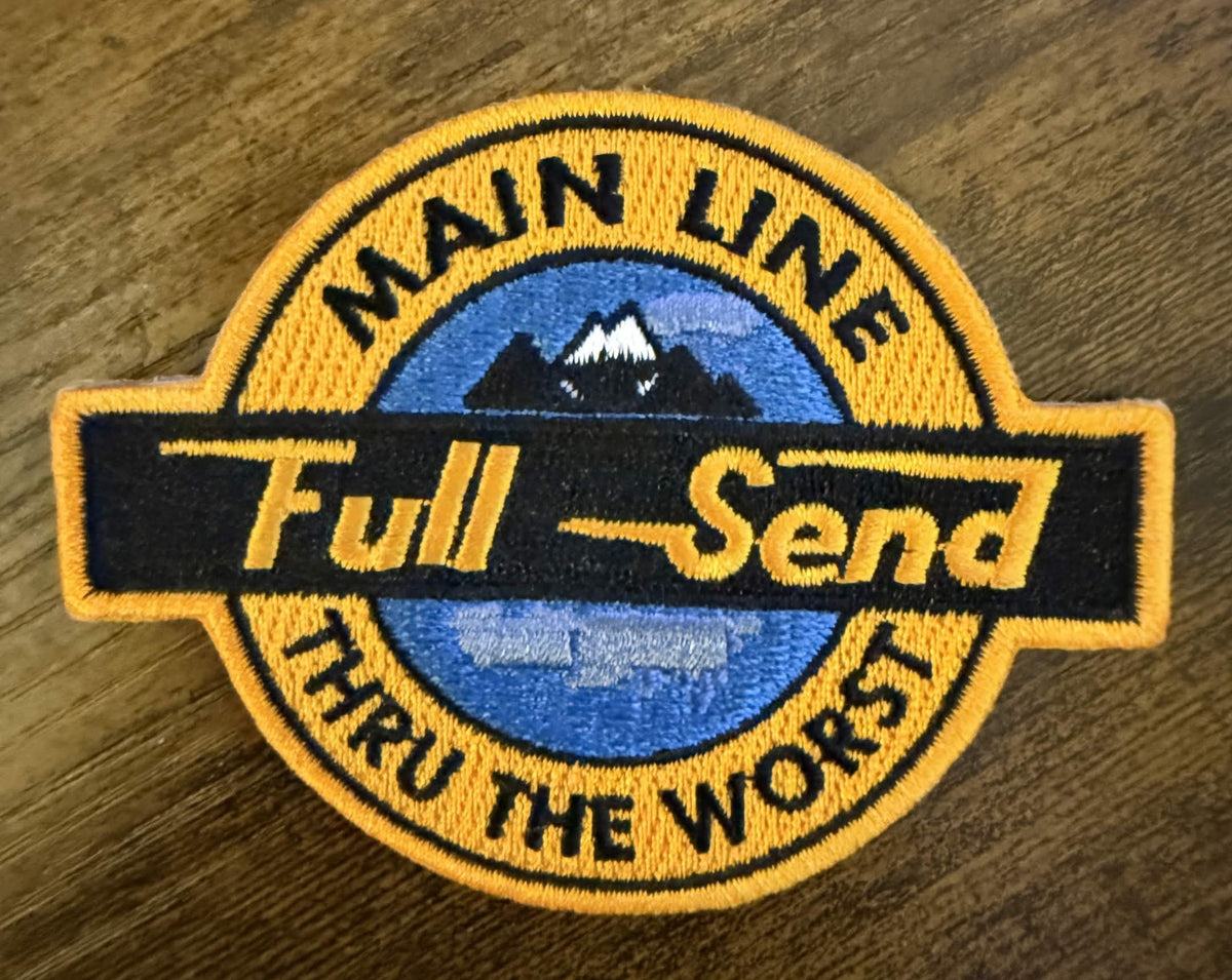 Mainline Thru the Worst Embroidered Patch - Velcro